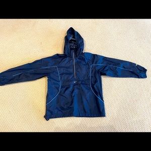 Vintage Nike Center Swoosh Quarter Zip 
Blue 
Size Small